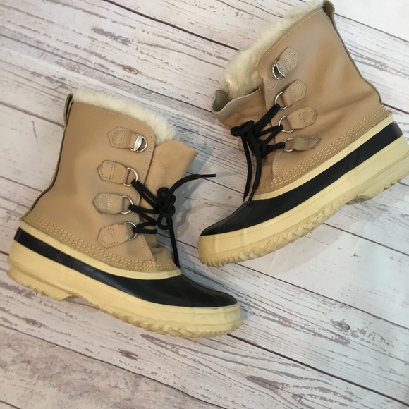 winter boots rubber sole